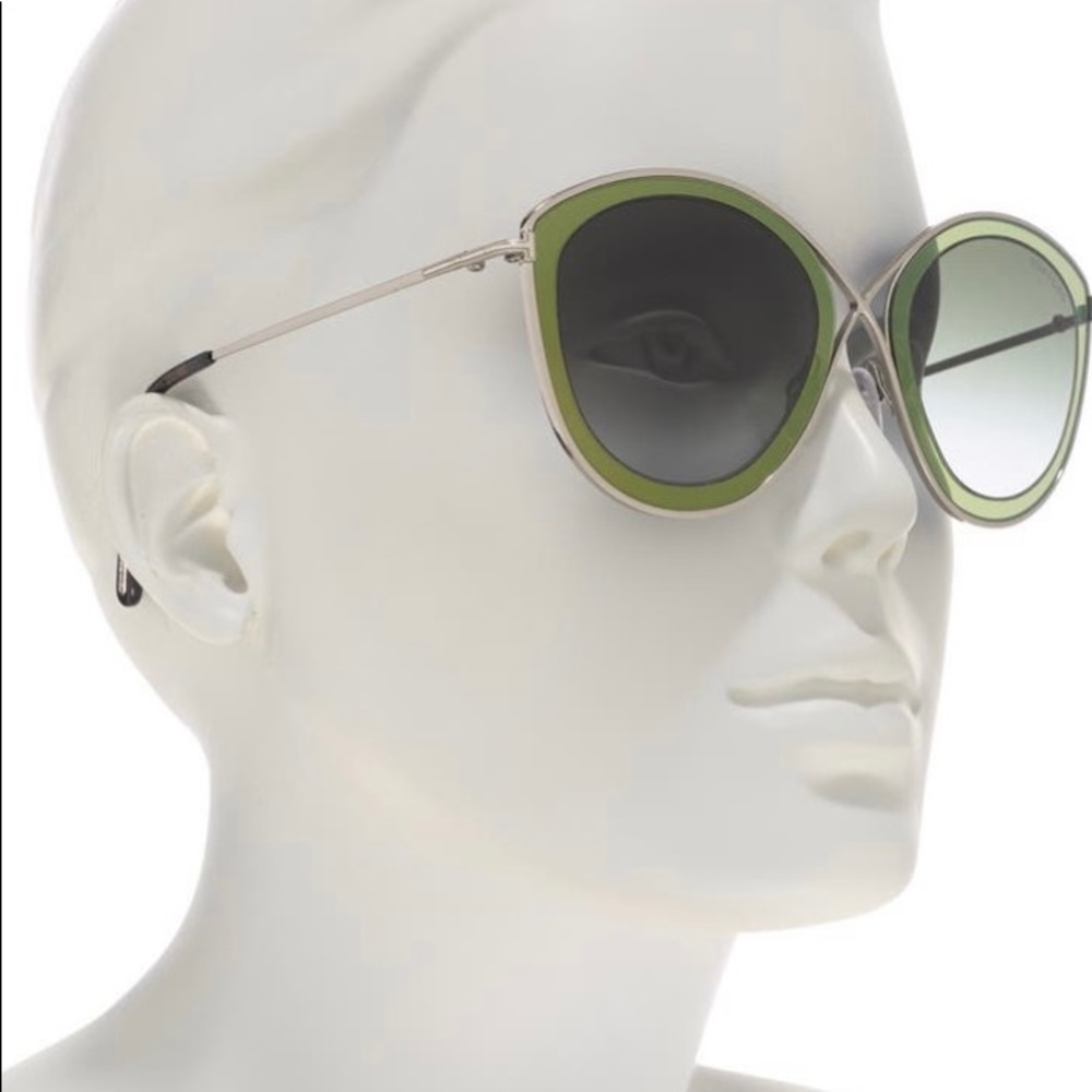 TOM FORD 55mm metal sunglasses